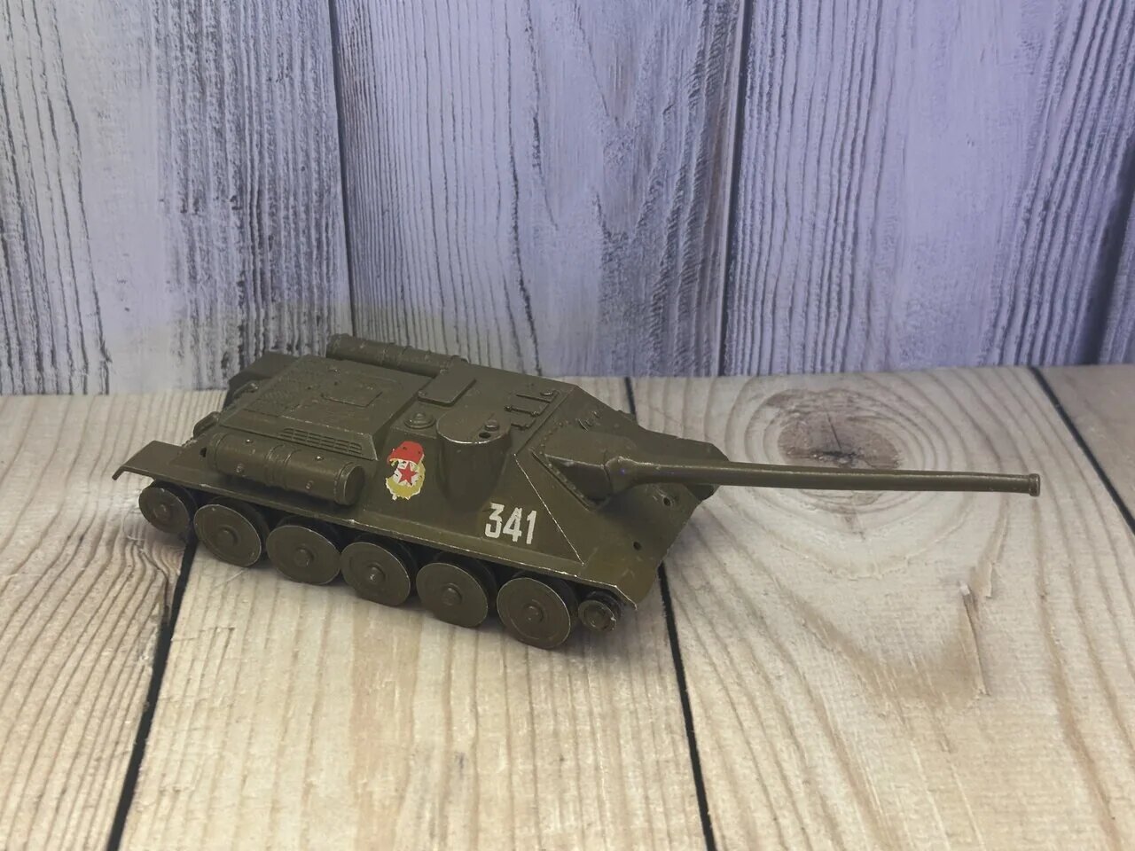 Модель гаубица сау ссср 1980 годы зёлёный