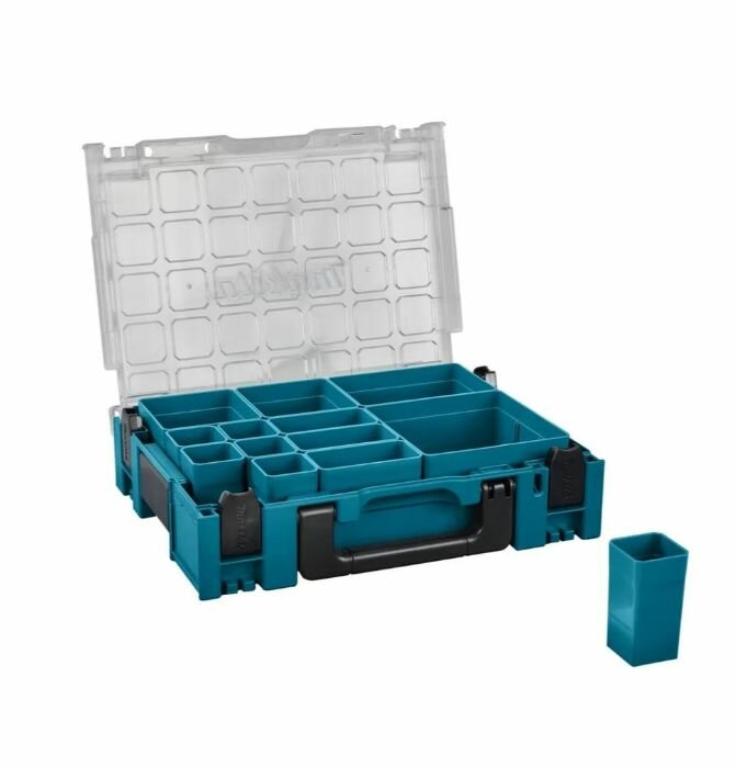 Кейс с органайзером Makita MAKPAC тип 1 395x295x105 мм. 191X80-2