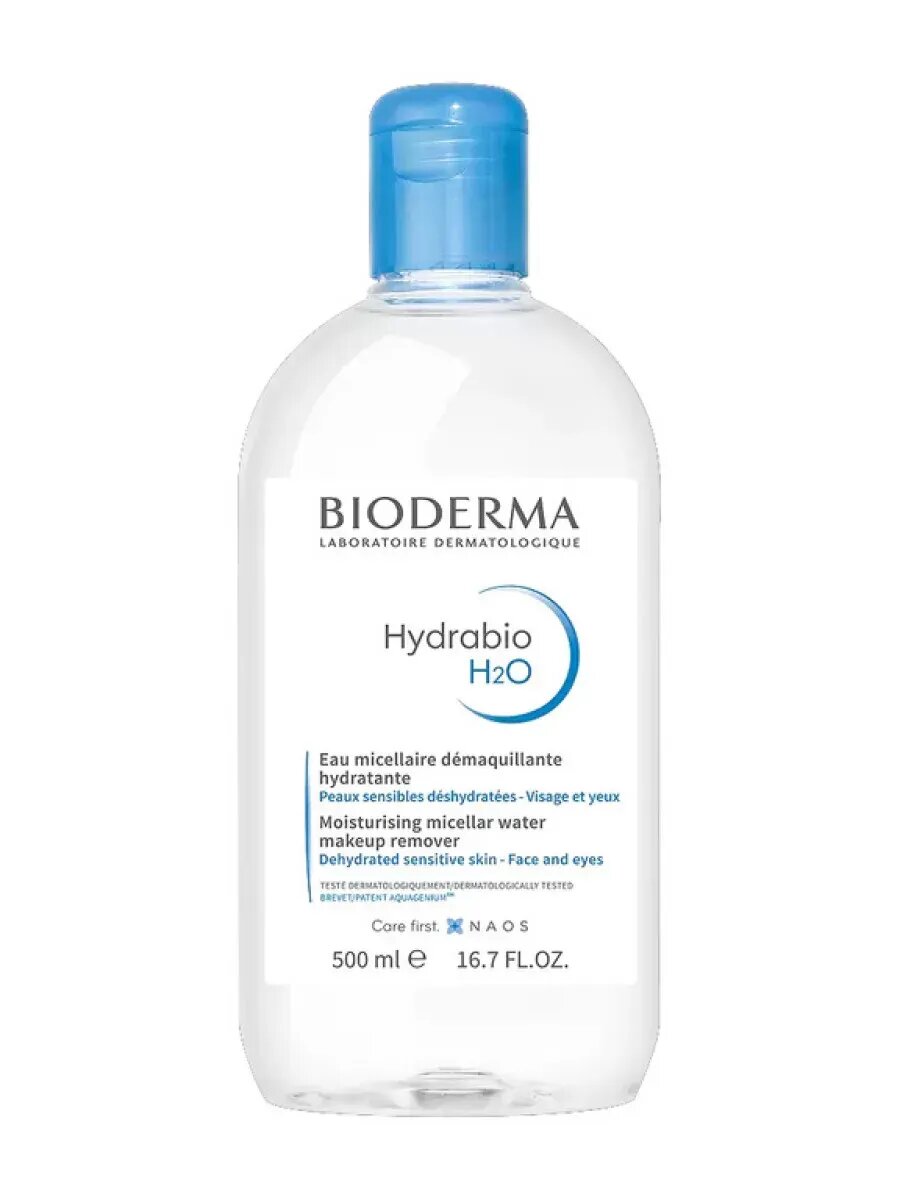 Очищающая мицеллярная вода для лица Bioderma "Sebium H2O", 500 мл