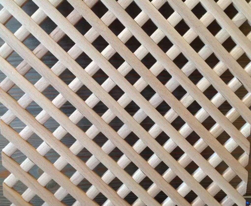 Решетка из натурального бука 1000х500х10 мм. 1 штука.