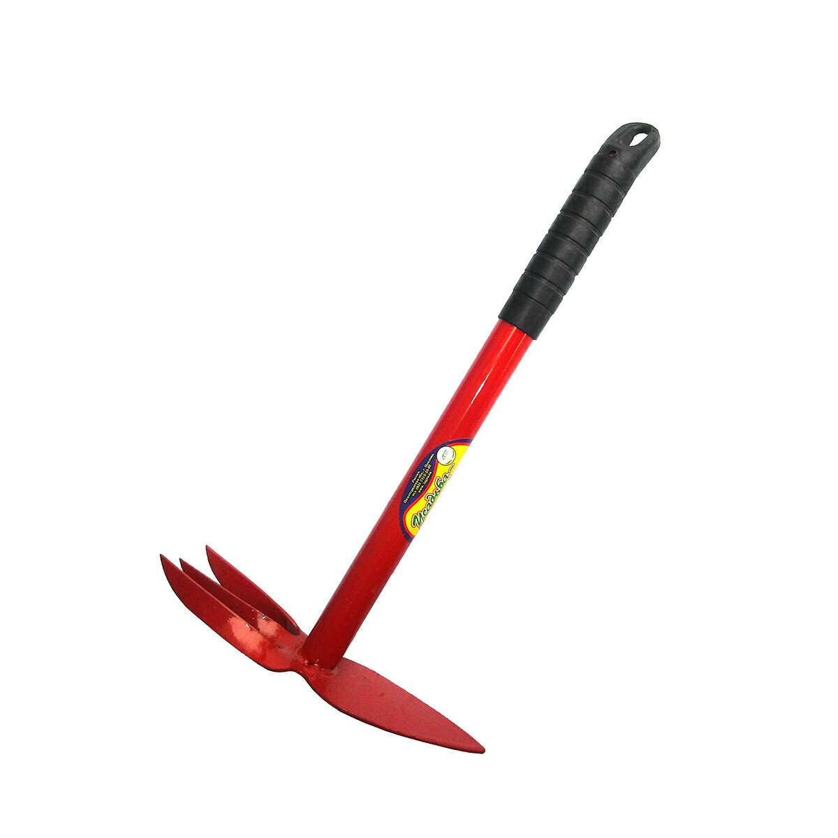 Мотыжка двойная Усадьба Люкс  сердцевидное лезвие  3 зуба  360 мм