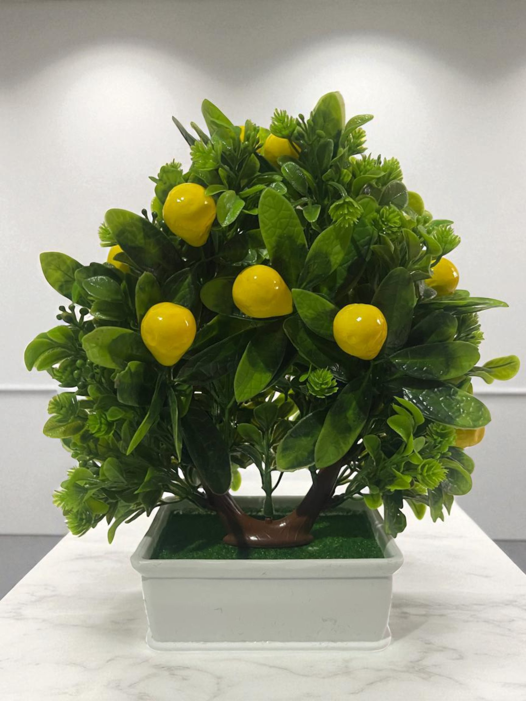 Искусственные цветы в горшках Н-84, высота 28-30 см, декор для дома