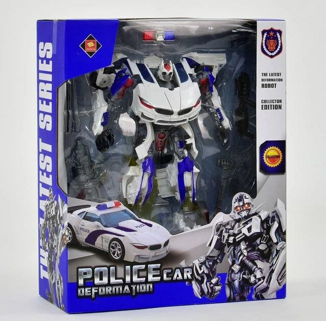 Трансформер-робот полицейский отличный подарок для детей