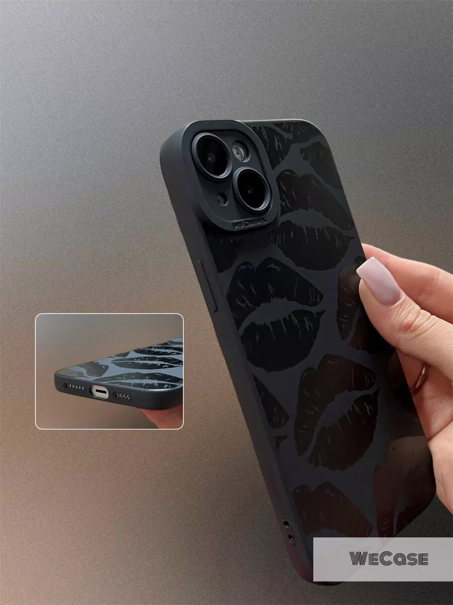 Чехол на iPhone 15 Plus с принтом — фото 1