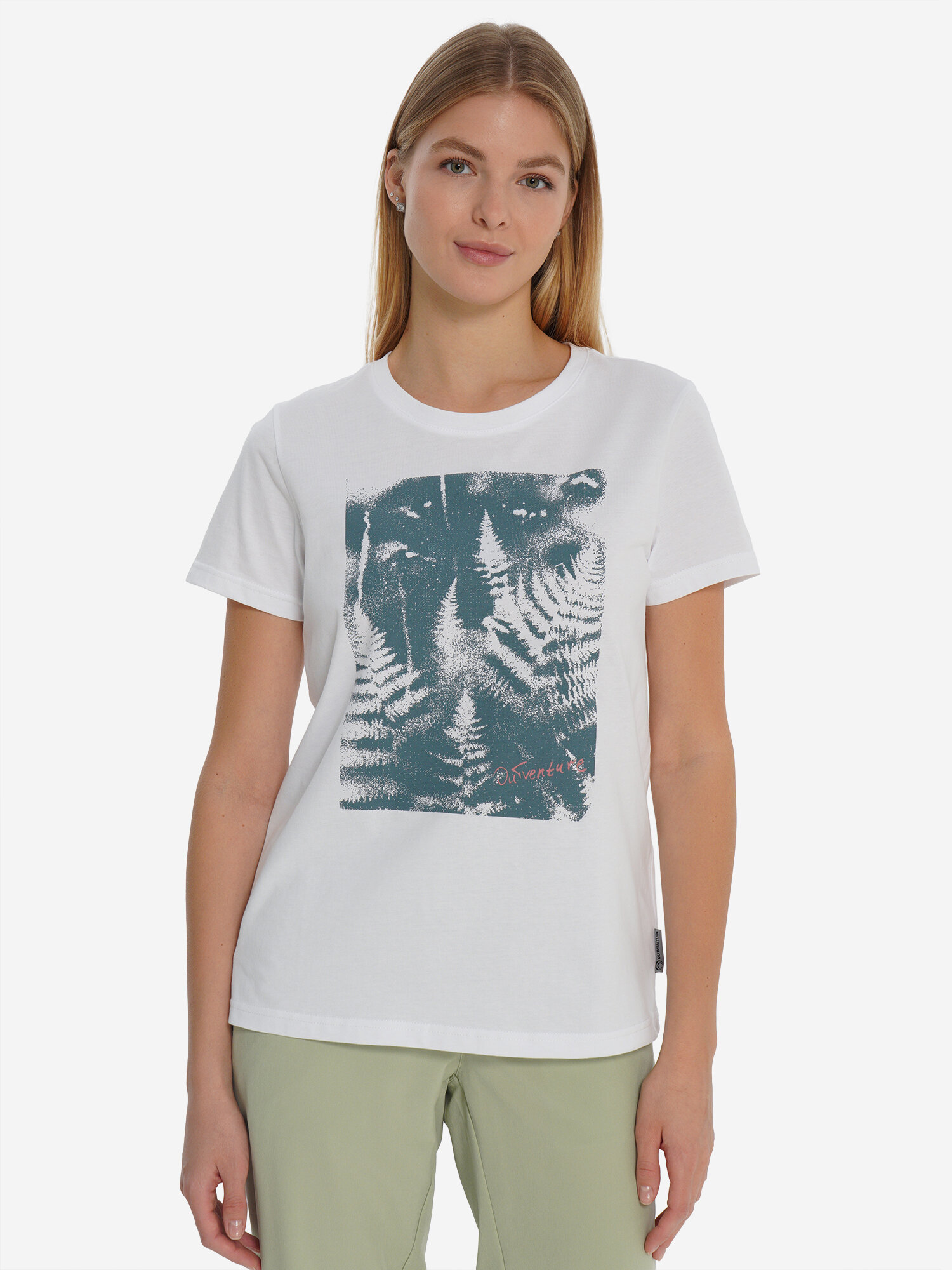 Футболка OUTVENTURE, размер 50-52, белый — фото 1