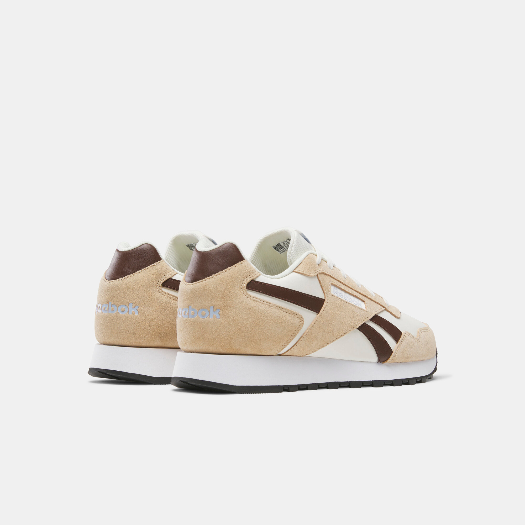 Кроссовки Reebok Glide, размер 8,5 US, бежевый/коричневый — фото 1
