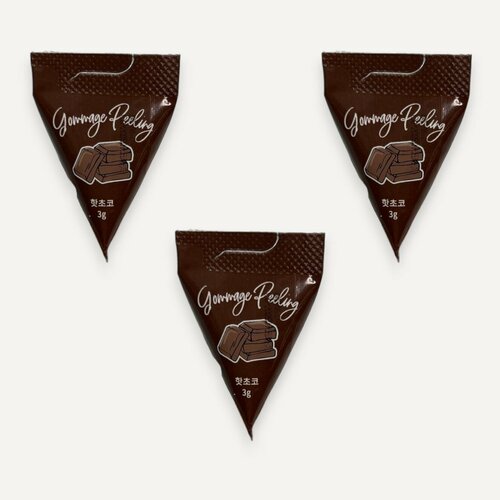 MEDB Hot Cacao Gommage Гоммаж для лица с экстрактами какао и молочного протеина 3х3г 320₽