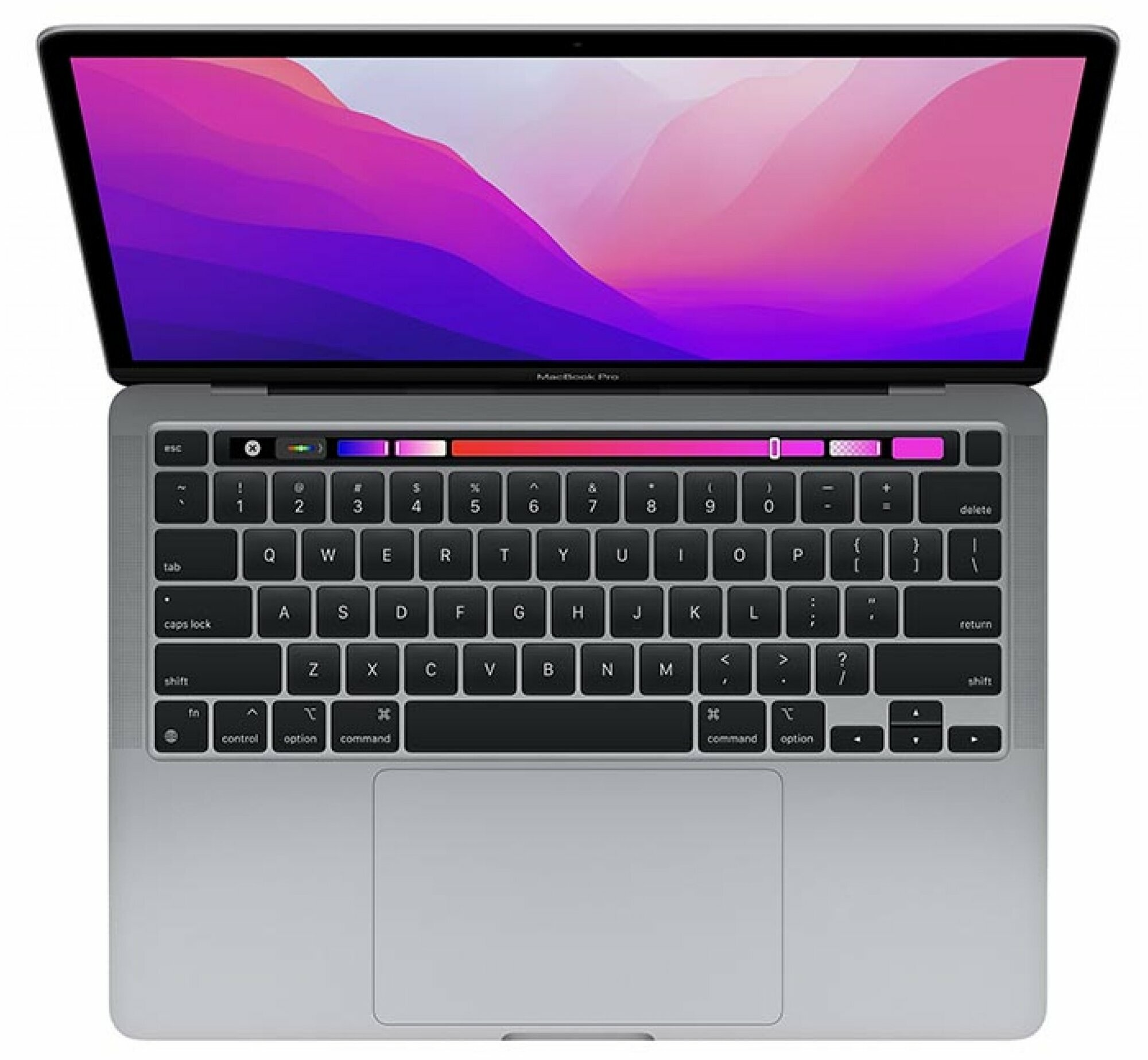 Ноутбук Apple MacBook Pro 13" M2 (2022) 8Gb/256Gb Space Grey, MNEH3