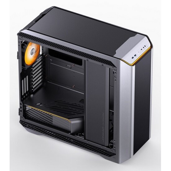 Корпус eATX JONSBO серебристый, без БП, боковая панель из закаленного стекла, USB Type-C, 2*USB 3.0, audio - фото №14