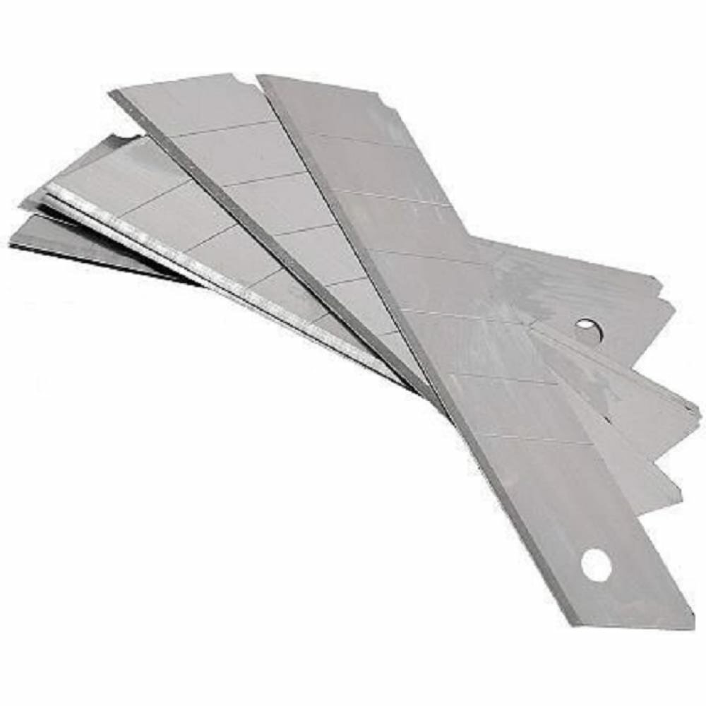 Лезвия сегментированные для ножа 18 мм 10 шт tgs TORGWIN T906542