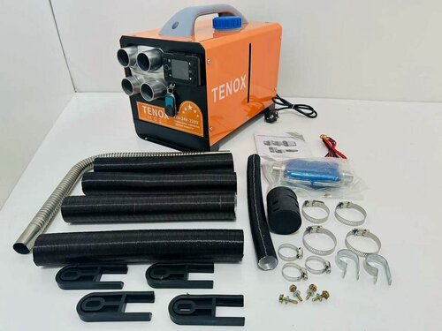 Изображение товара Автономный дизельный отопитель, Сухой фен TENOX тепла 8кВт (12V/24V/220V) металл