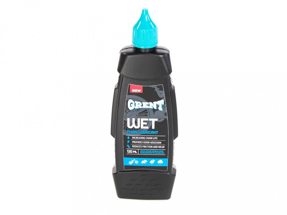 Цепная смазка для влажной погоды с тефлоном 120мл. Grent Wet Lube (15шт)