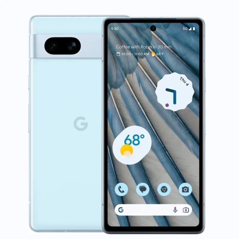 Смартфон Google Pixel 7a, 8/128ГБ, global, Б/у, Google, Pixel 7a, Смартфон, Голубой, 8ГБ, 128ГБ, global, Б/у, 01.04.2023