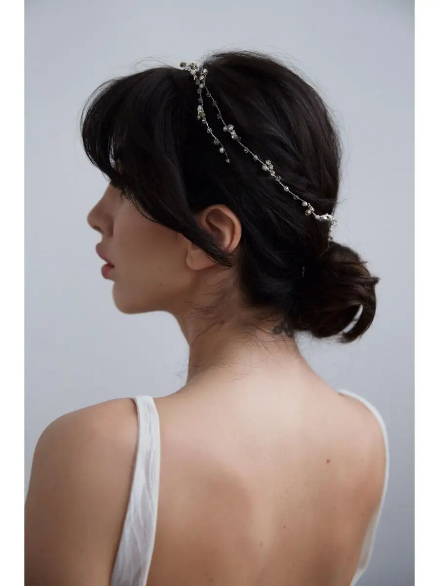 Тоненькая веточка в свадебную прическу Romantic Wedding — фото 1