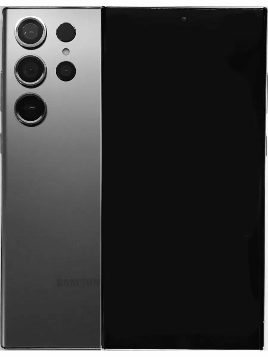 Муляж телефона в школу Samsung Galaxy S23ULTRA чёрный экран