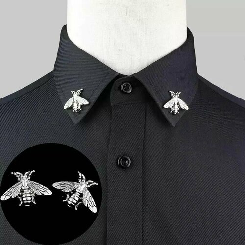 Брошь KHARIZMA, серебристый