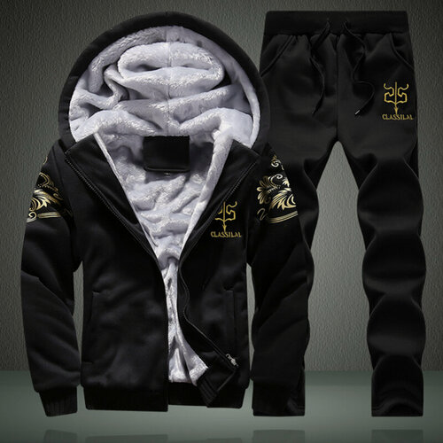 Изображение товара Куртка мужская плюс бархатная, костюм для одежды