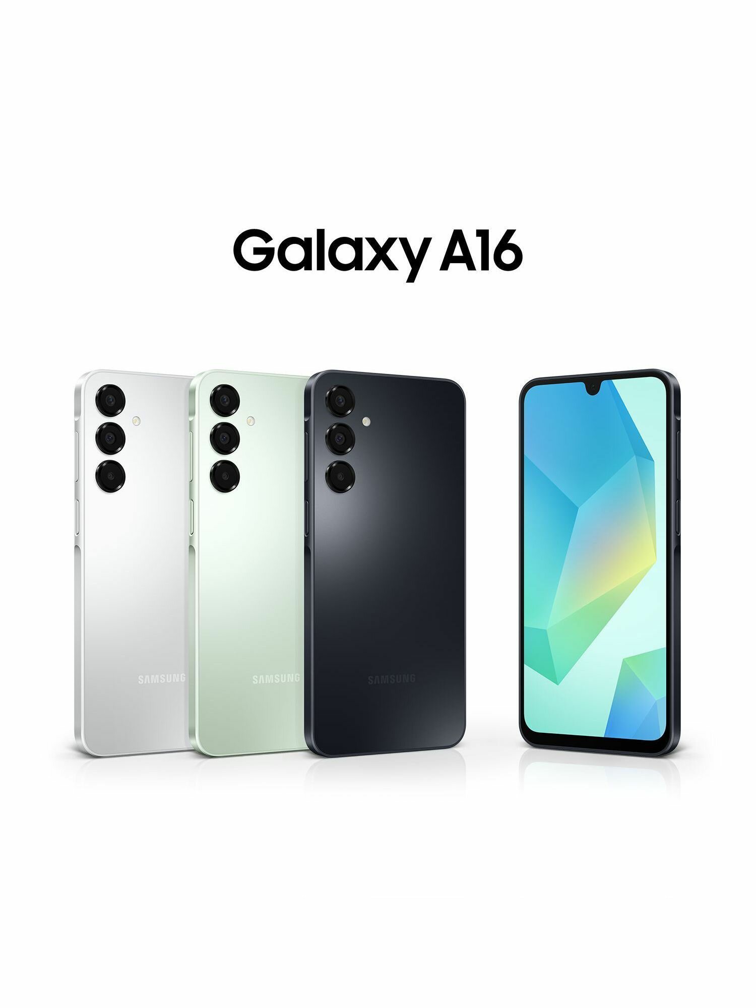 Смартфон Samsung Galaxy A16, 6.7", 8 ГБ/256 ГБ, AMOLED, 2340×1080, черный — фото 1