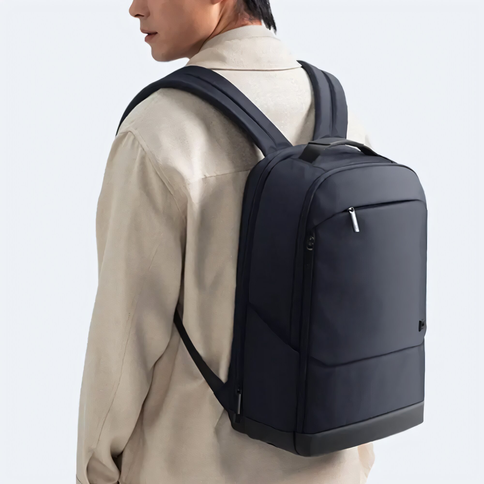 Картинки Рюкзак Xiaomi Mijia Business Backpack (MJSWB01RM), синий, для ноутбука, водоотталкивающий, 15.6