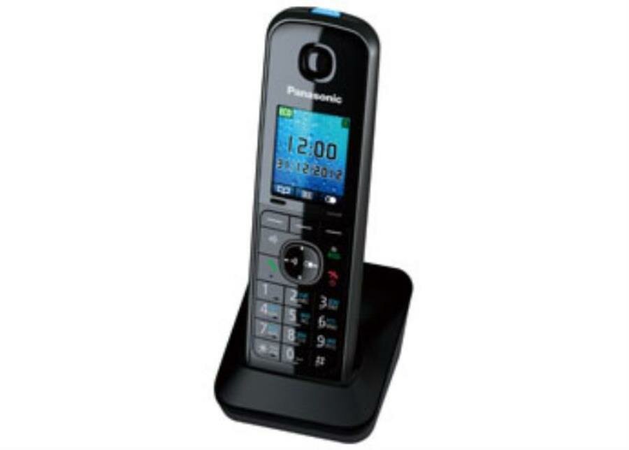 Panasonic KX-TGA815RUB - Дополнительная трубка DECT (радиотелефон) , цвет: черный