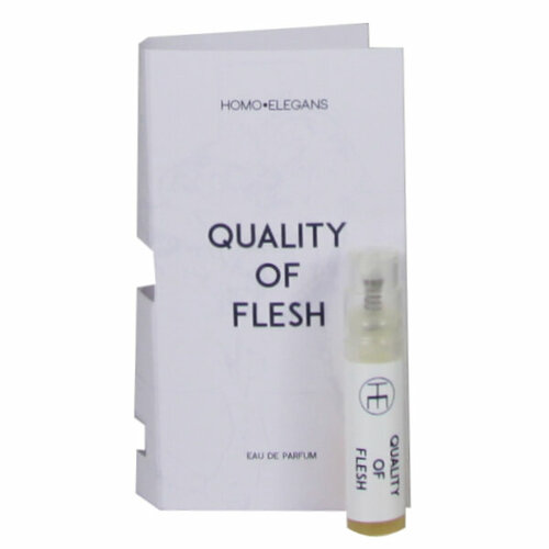Homo Elegans Унисекс Quality Of Flesh Парфюмированная вода (edp) 1,2мл