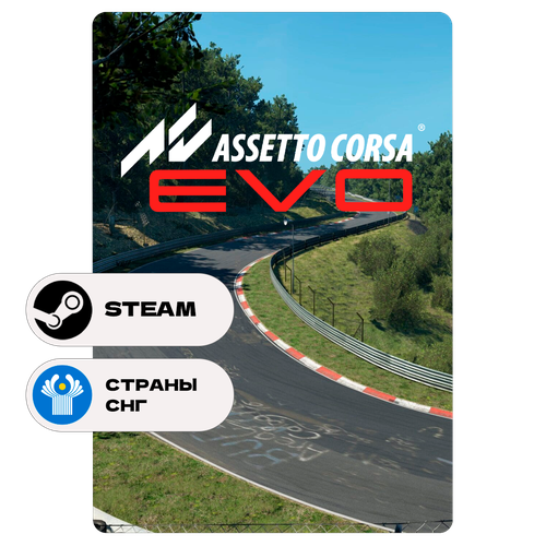 Игра Assetto Corsa EVO ранний доступ для Steam PC ПК СНГ Подарком 3619₽