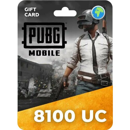 Игровая валюта PUBG Mobile - 8100 UC Все страны 4133500₽