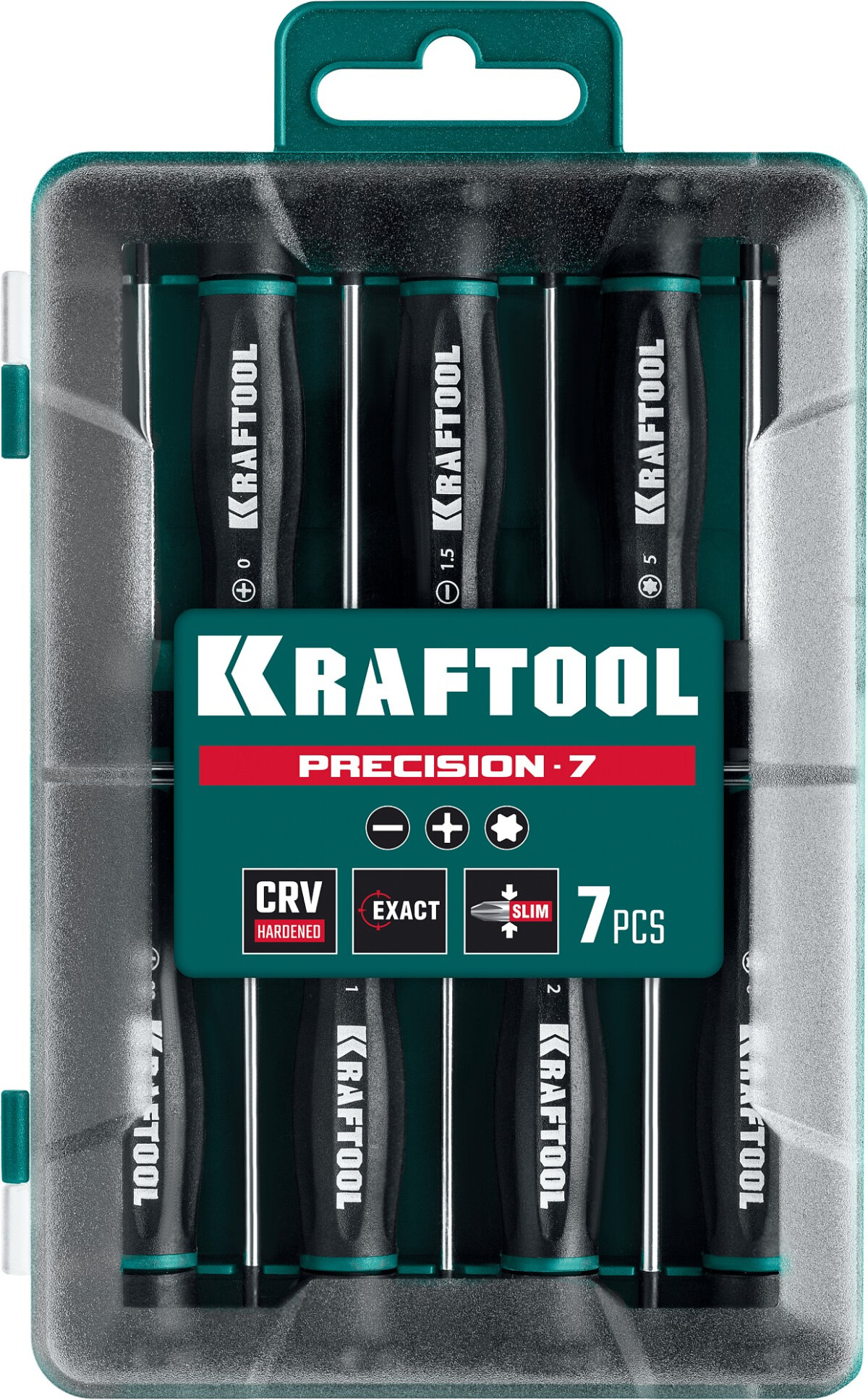 Набор отверток для точных работ Precision 7 KRAFTOOL 25686