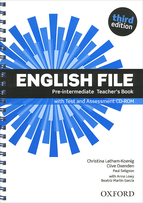 English File. Third Edition. Pre-intermediate. Teacher's Book with Test and Assessment CD-ROM - фото №1