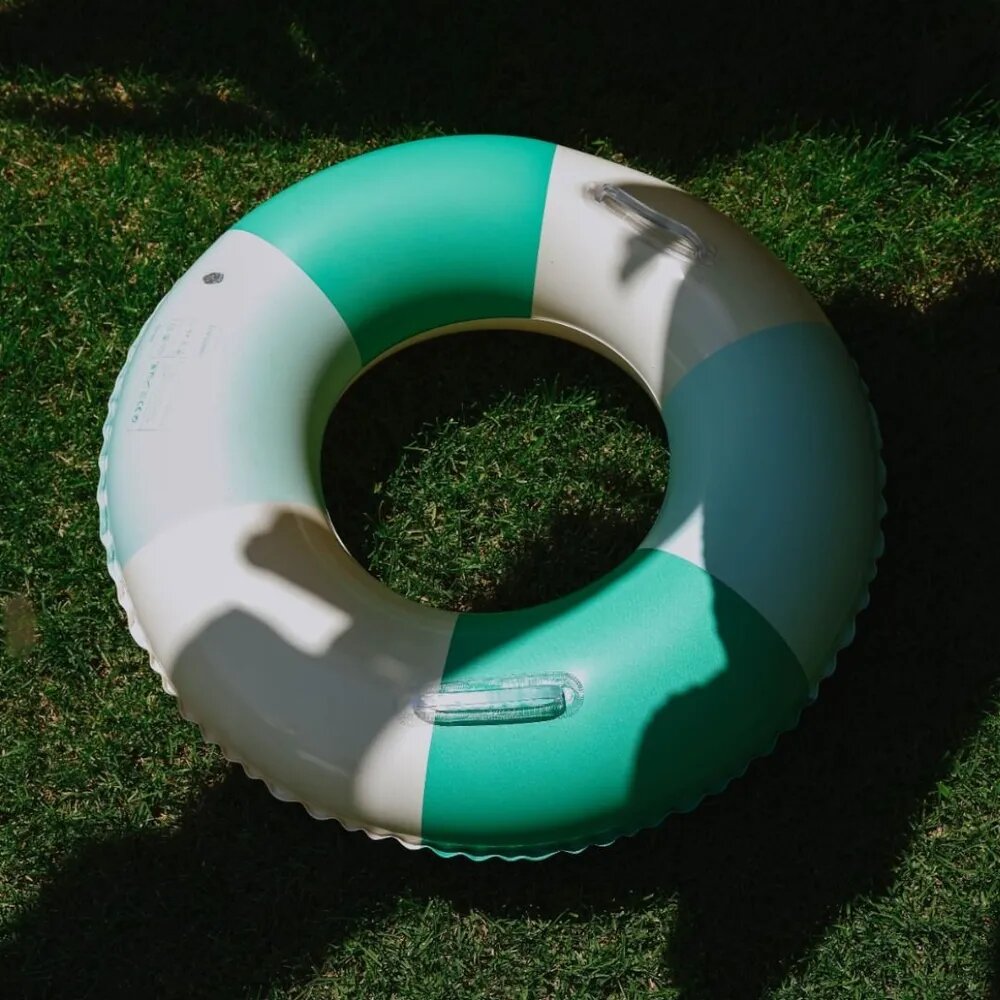 Детский надувной круг "Ретро", 54 см, с ручками, для детей 3-6 лет, Dans