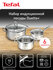 Набор кастрюль 20/24 см + ковш 16 см Tefal Duetto+ G719S674 с кры...