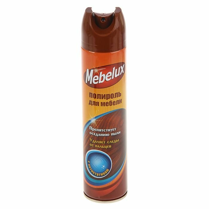 Полироль для мебели Mebelux с антистатиком, 300 мл (1140161593)
