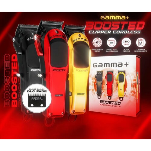 Машинка для стрижки Gamma+ BOOSTED