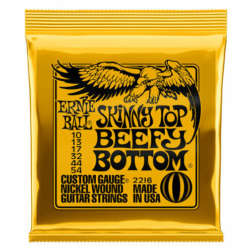 Струны Ernie Ball Skinny Top Beefy Bottom Slinky 10-54 (2216). Оригинальные, США!