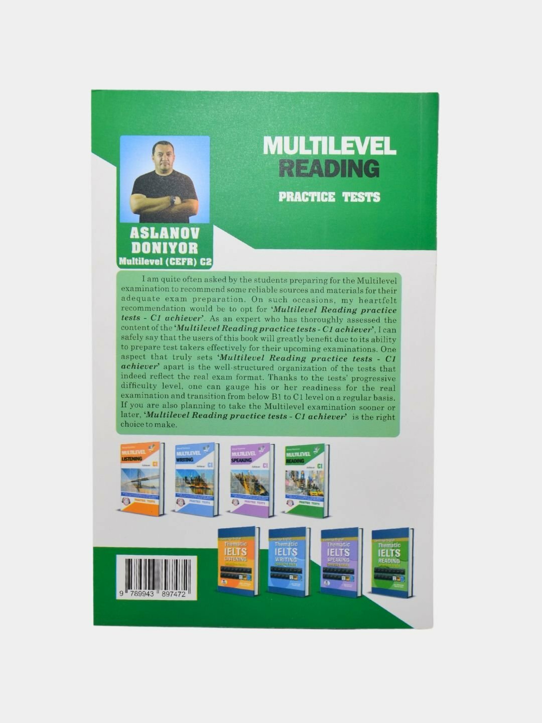 Multilevel top Mock Listening Reading Practice tests Achiever C1 B2 with answers — фото 1