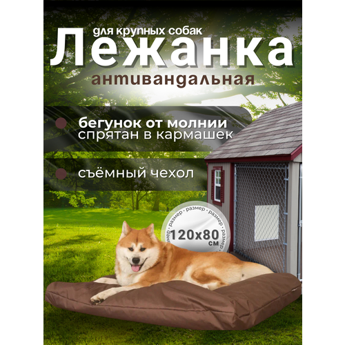 Товары для животных, Лежанка для кошек, Лежанка для собак, Лежак, Umkapets 120x80см антивандальная