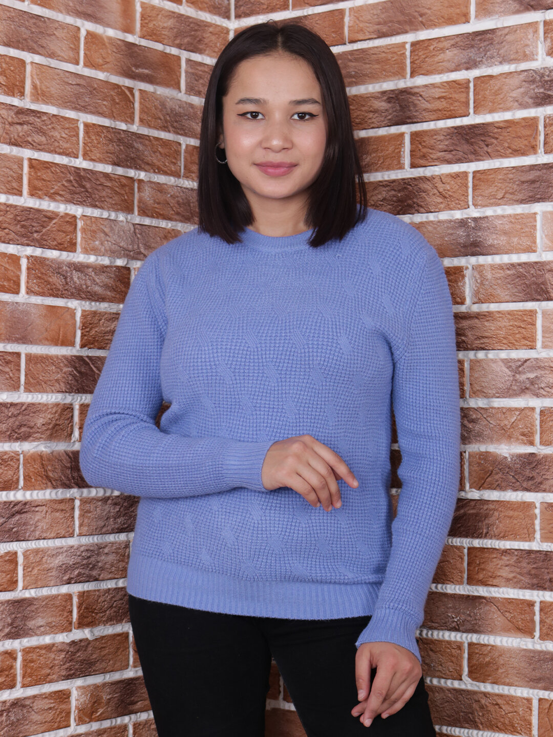 Свитер размер One Size, , голубой, — фото 1