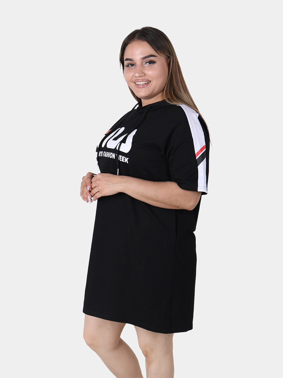 Туника , размер One Size, черный — фото 1