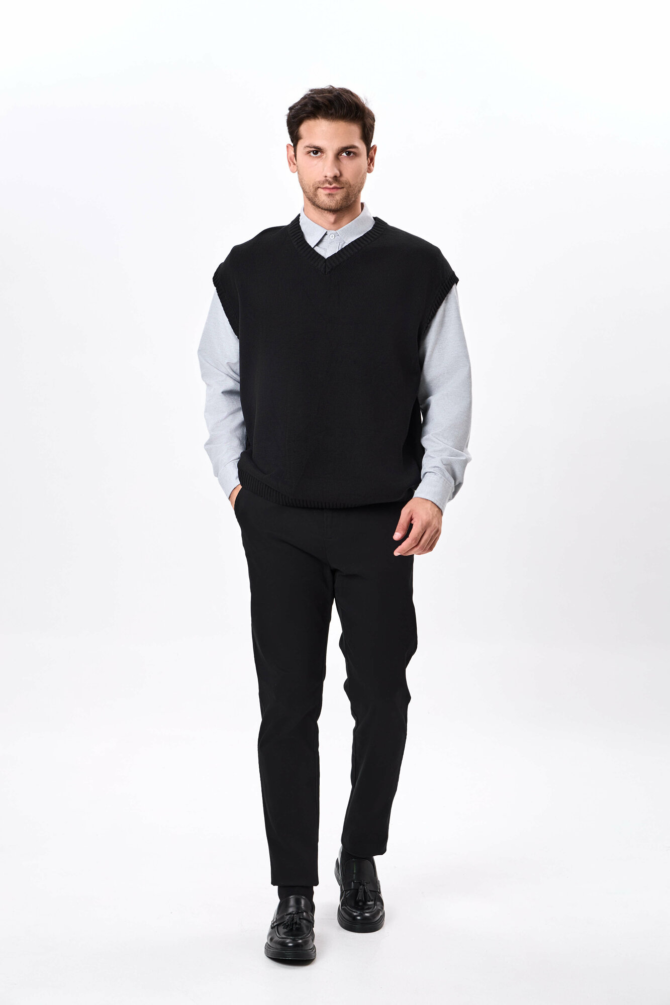 Жилет спортивный TERRA PRO, размер XL, black