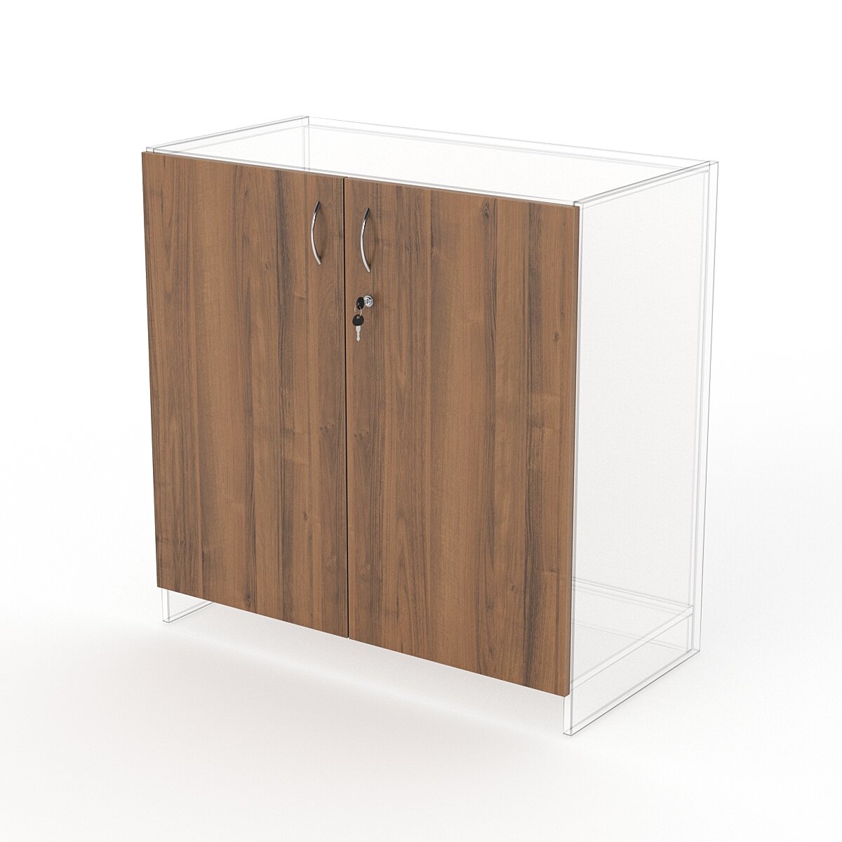 Дверки для прилавков "тандем" на 900мм, Орех. Производитель товара - компания Westcom.