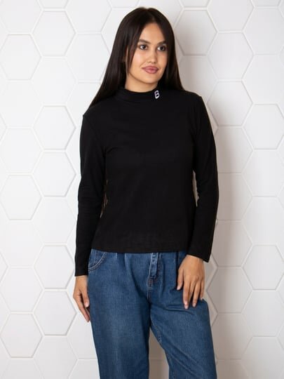Водолазка  50, размер One Size, , черный