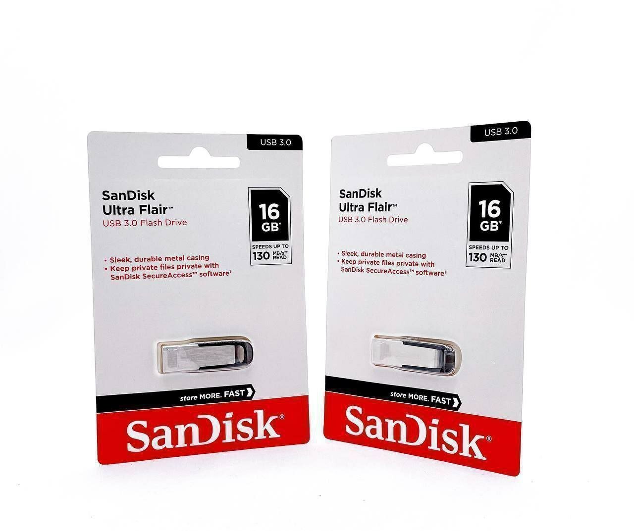 32 GB USB Flash Driver SanDisk Ultra Flair 3.0 130 MB/s Premium — фото 1