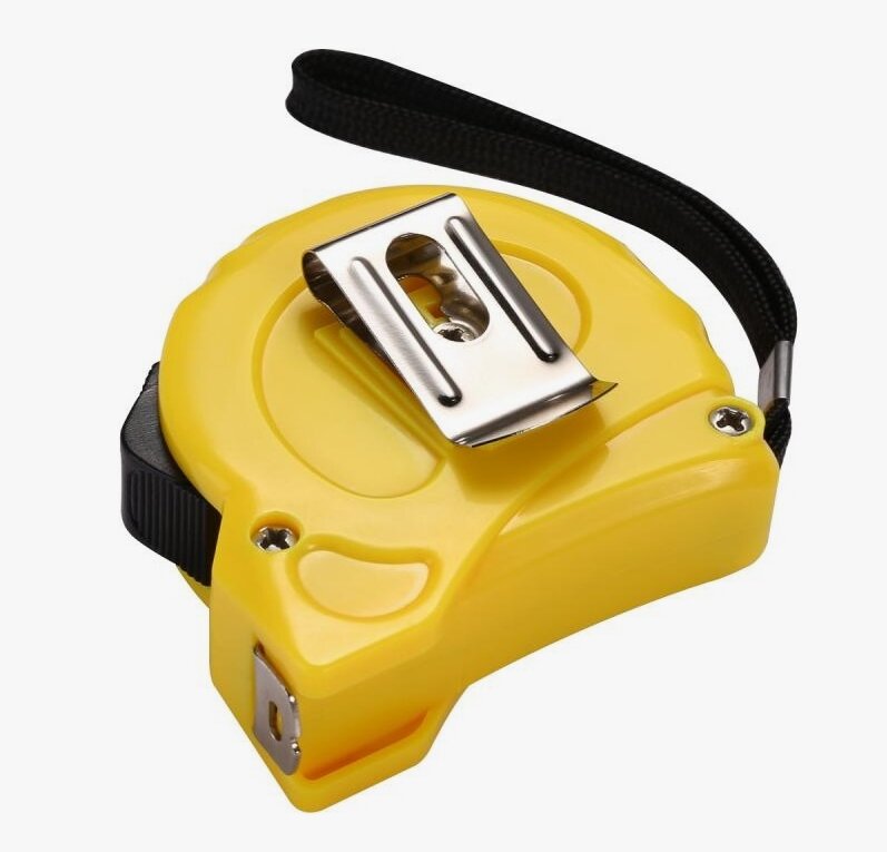 Рулетка метр металлическая 5м с фиксатором — фото 1