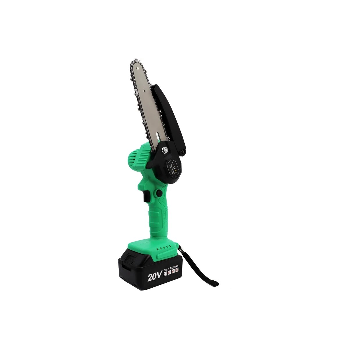 Обзор: Пила цепная аккумуляторная Zitrek GreenSaw 20 Extra power (20В, 2,0Ач Li-ion аккум. 1шт, ЗУ) 082-1851-1