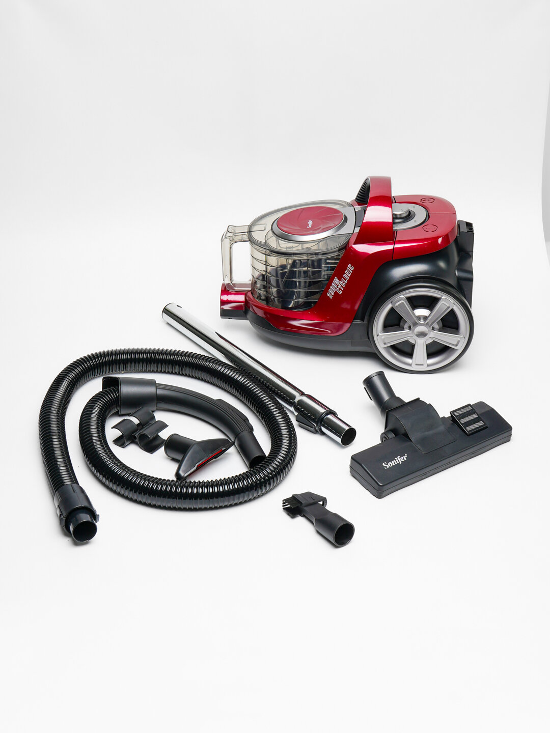 Пылесос циклонный Sonifer SF-2240, мощность 2800Вт, система multi cyclone — фото 1