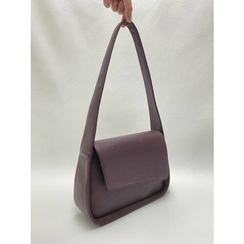 Сумка багет NSbags, бордовый