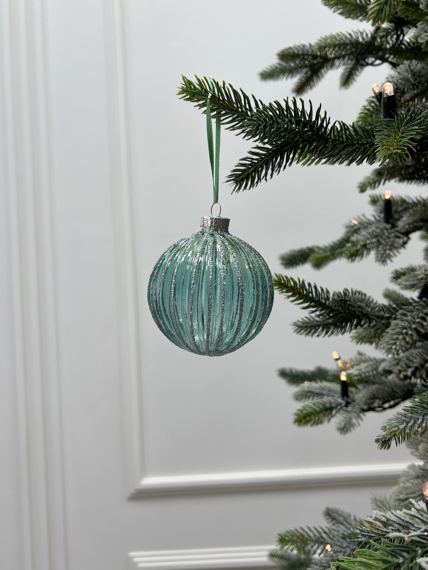 Елочные новогодние игрушки стекло — фото 1