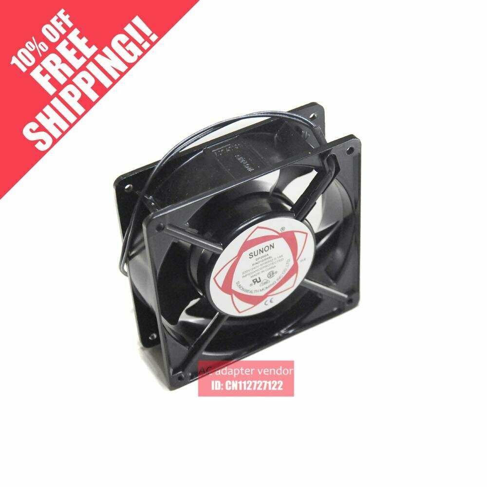 The Новый SUNON dual 12cm 220V 12038 oil belt line KTV IPC chassis Вентилятор radiator cabinet DP200A 2123HSL