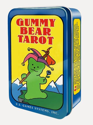Изображение товара Gummy Bear Tarot/Джимии медведь таро 78 карт / жестяная коробочка
