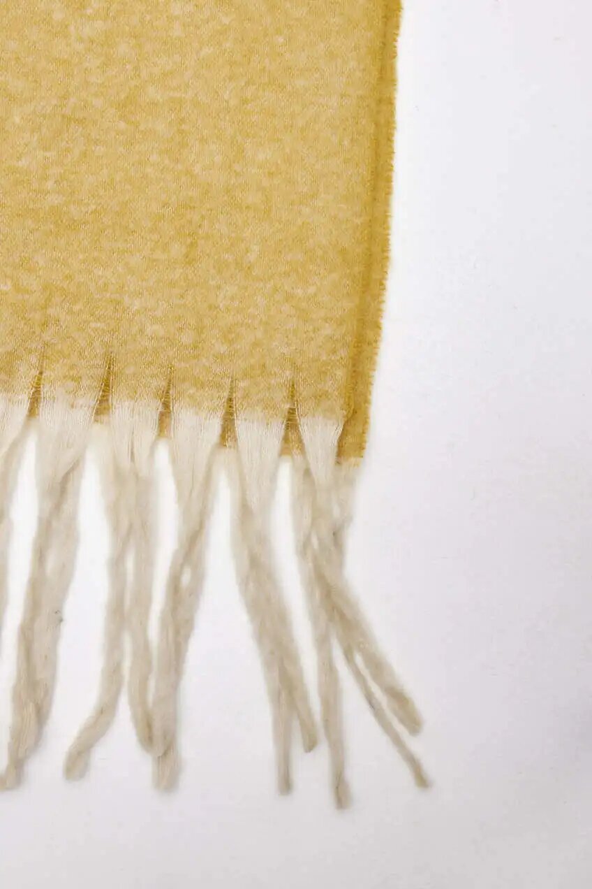 Шарф Selfie для женщин, желтый — фото 1